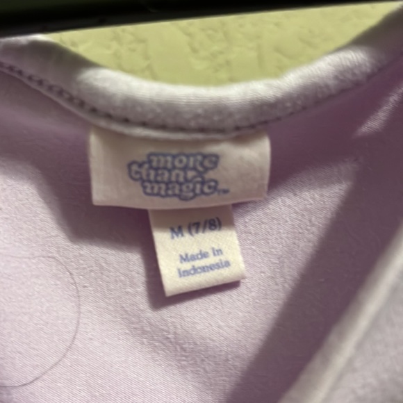 Cute purple tang top. Brand- more than magic size- M(7/8) - Picture 2 of 3